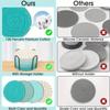 Perfect for Restaurants and Cafes: 8 Absorbent Coasters with Holder, Tabletop Protection, and Table Decor In a Minimalist Cotton Woven Coaster Set