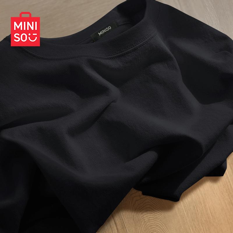 

MINISO Women s Regular Fit Anti-Bacterial Short Sleeve T-Shirt 2XL