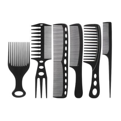 Hair Styling Comb Set Professional Barber Hair Comb Antistatic Hair Comb 6Pieces Hairdressers Comb Set for All Hair Type
