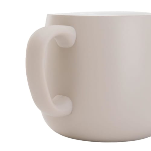 Nitori Ceramic Coated Stainless Steel Mug, Mocha-AL02, 2111100001311