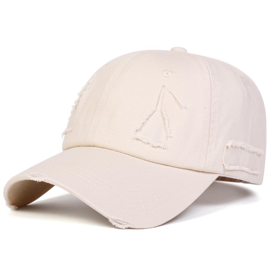 Unisex Adjustable Hole Trucker Baseball Hat Hip Hop Outdoor Sport Travel for Women Men