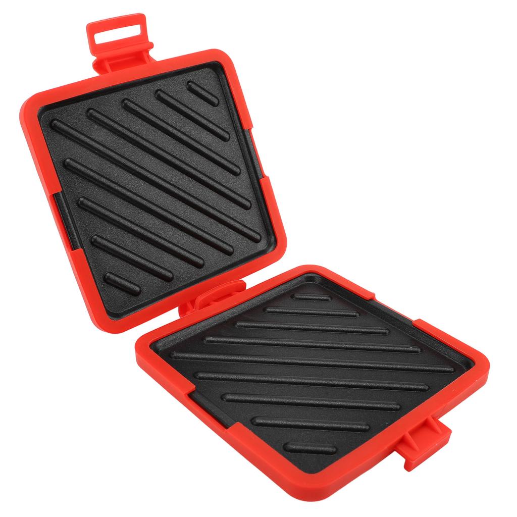 Microwave Toastie Sandwich Maker Microwavable Toaster with Adjustable Silicone Straps No