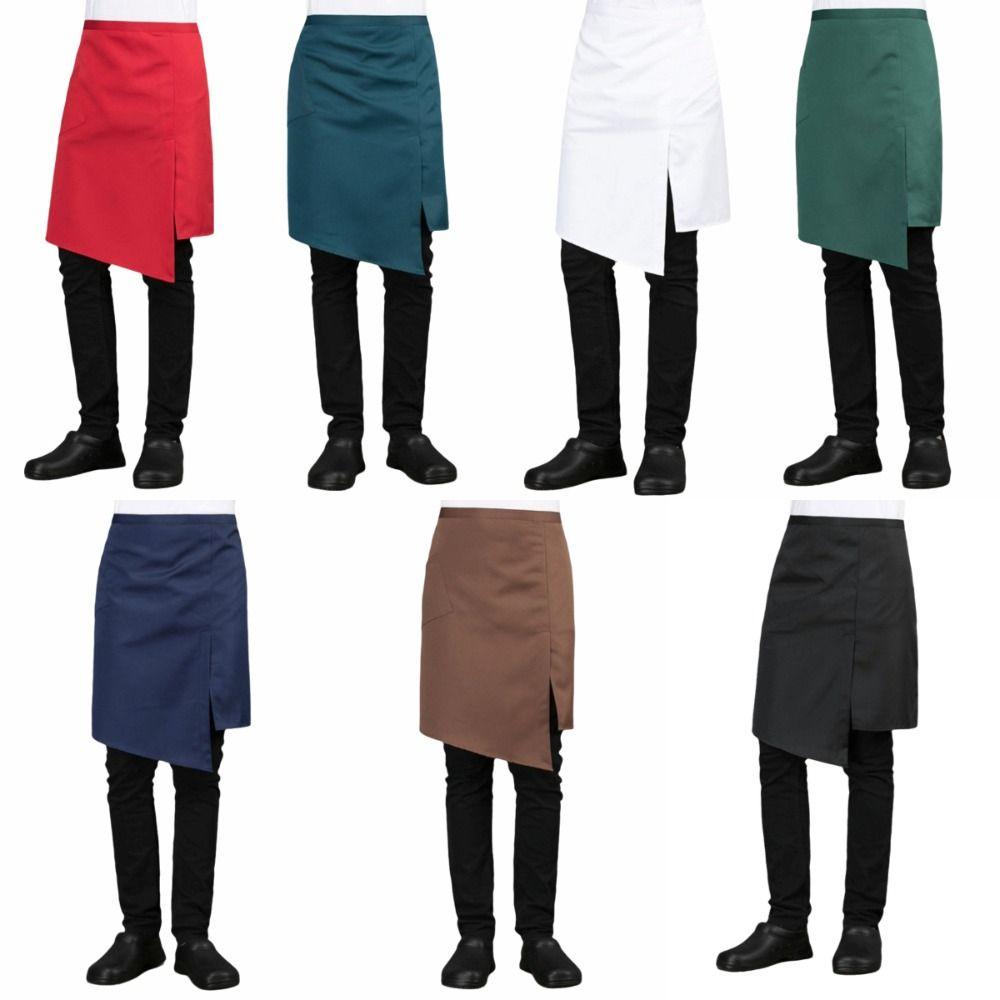 Tie Back Restaurant Apron Multi-function Kitchen Apron New Half Apron  Restaurant Use