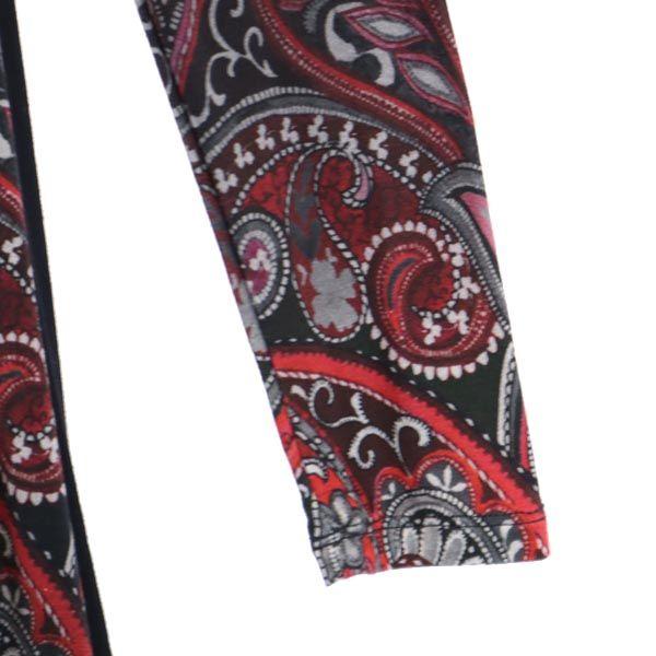 Unused Desigual Paisley Pattern Long Sleeve T-shirt One Piece XS Cut Women Used