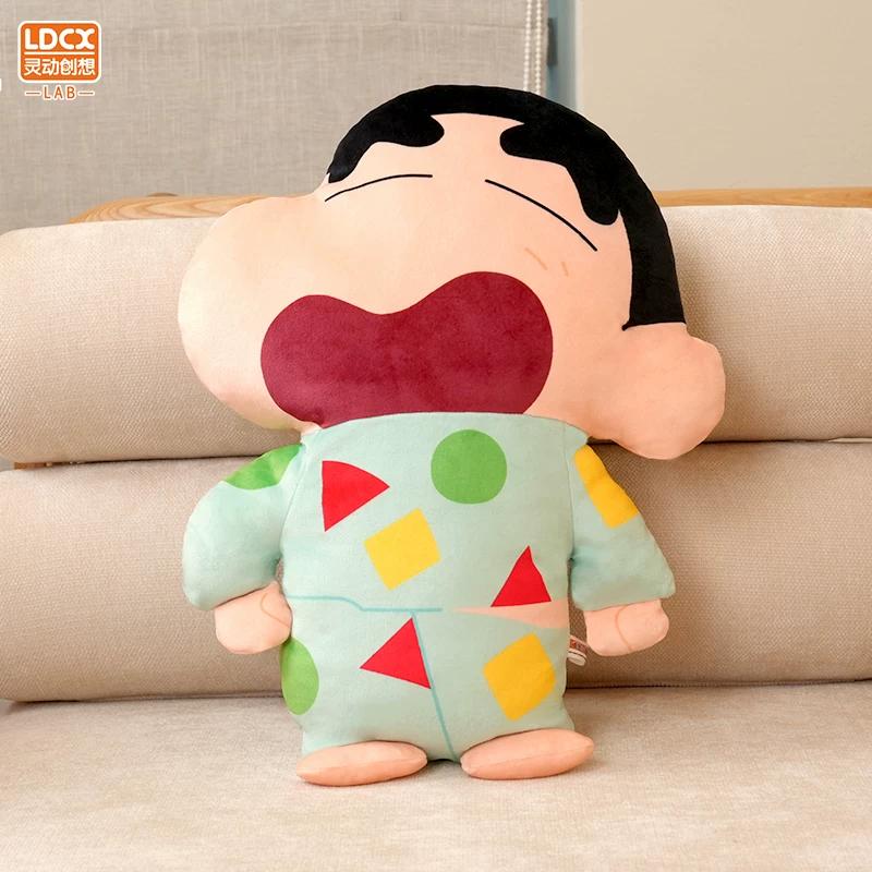 Ldcx Official Licensed Pajamas Crayon Shin Chan Plush Toys Throw Pillow Soft Squishy Stuffed Doll Sleeping Pillow Anime Merch