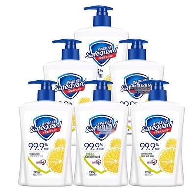 Safeguard Lemon Fresh Antibacterial Hand Wash 6-Pack
