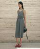 Siyajyu Sia8045 Classic Drape Long Dress_Melange Gray