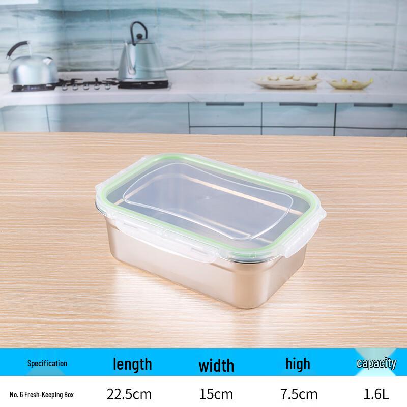 Qianxing 201 Stainless Steel Food Storage Container Set