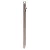 Mini Keychain Pen 0.5mm Tip Ti Alloy Portable Writing Ballpoint Pen with Black Refills