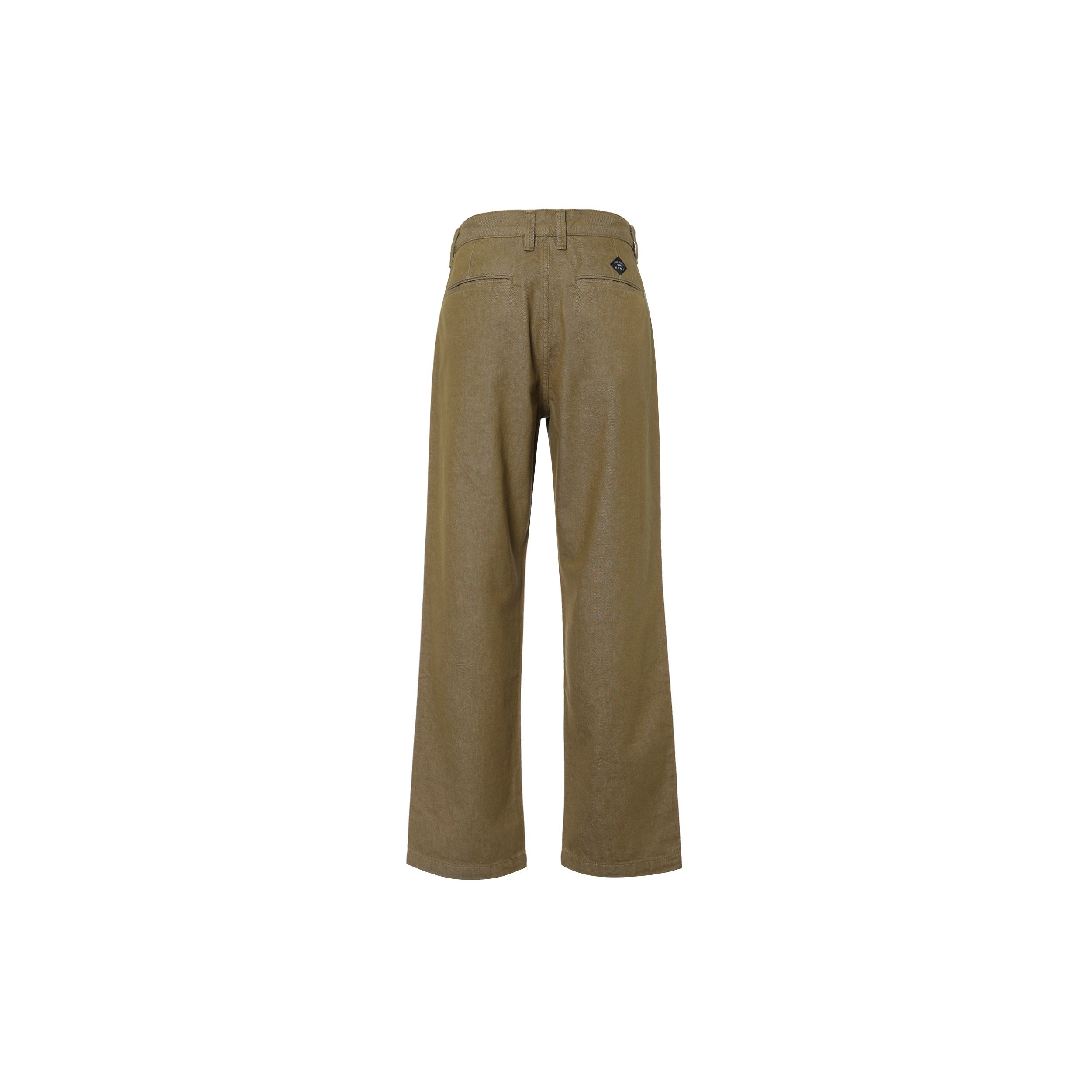 Vans Solid Color Mid-Rise Straight Leg Casual Pants Men bottoms Brown VN0A5FKFZBN 28