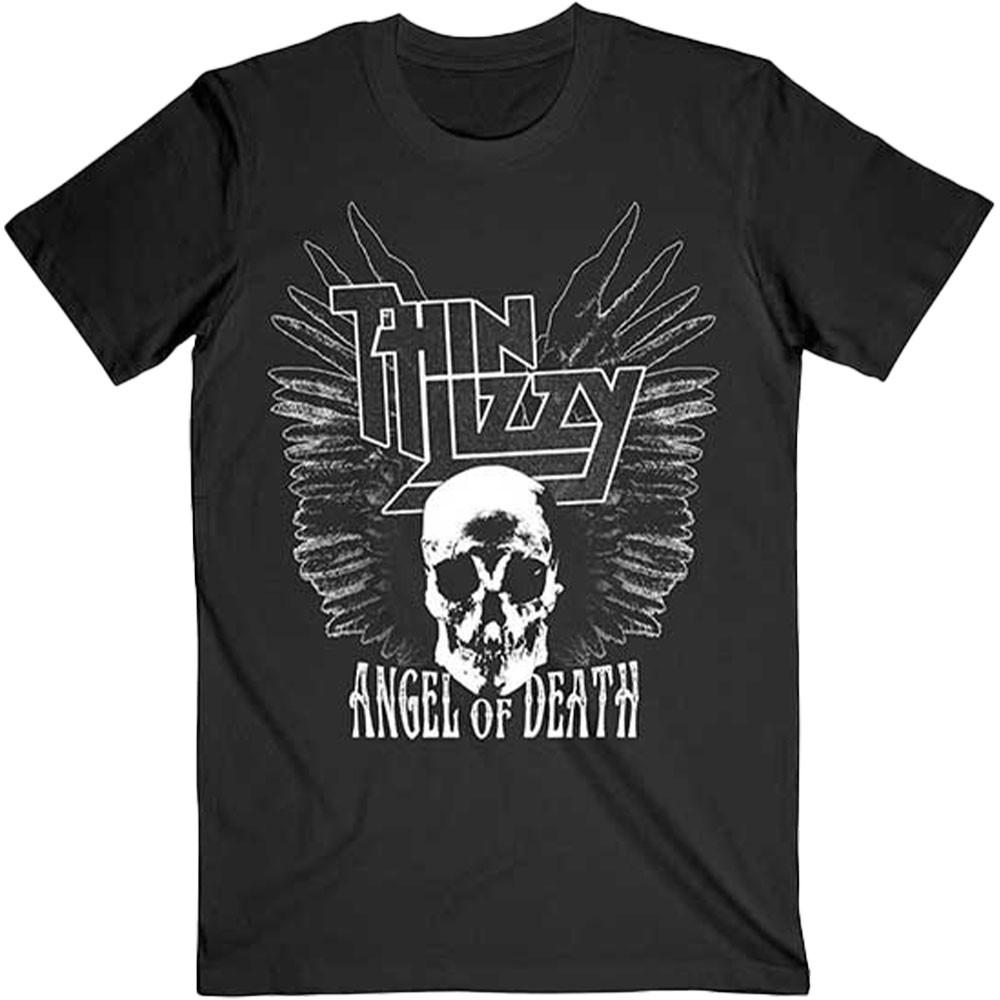 Men s Thin Lizzy Angel Of Death T-shirt XX-Large Black XL