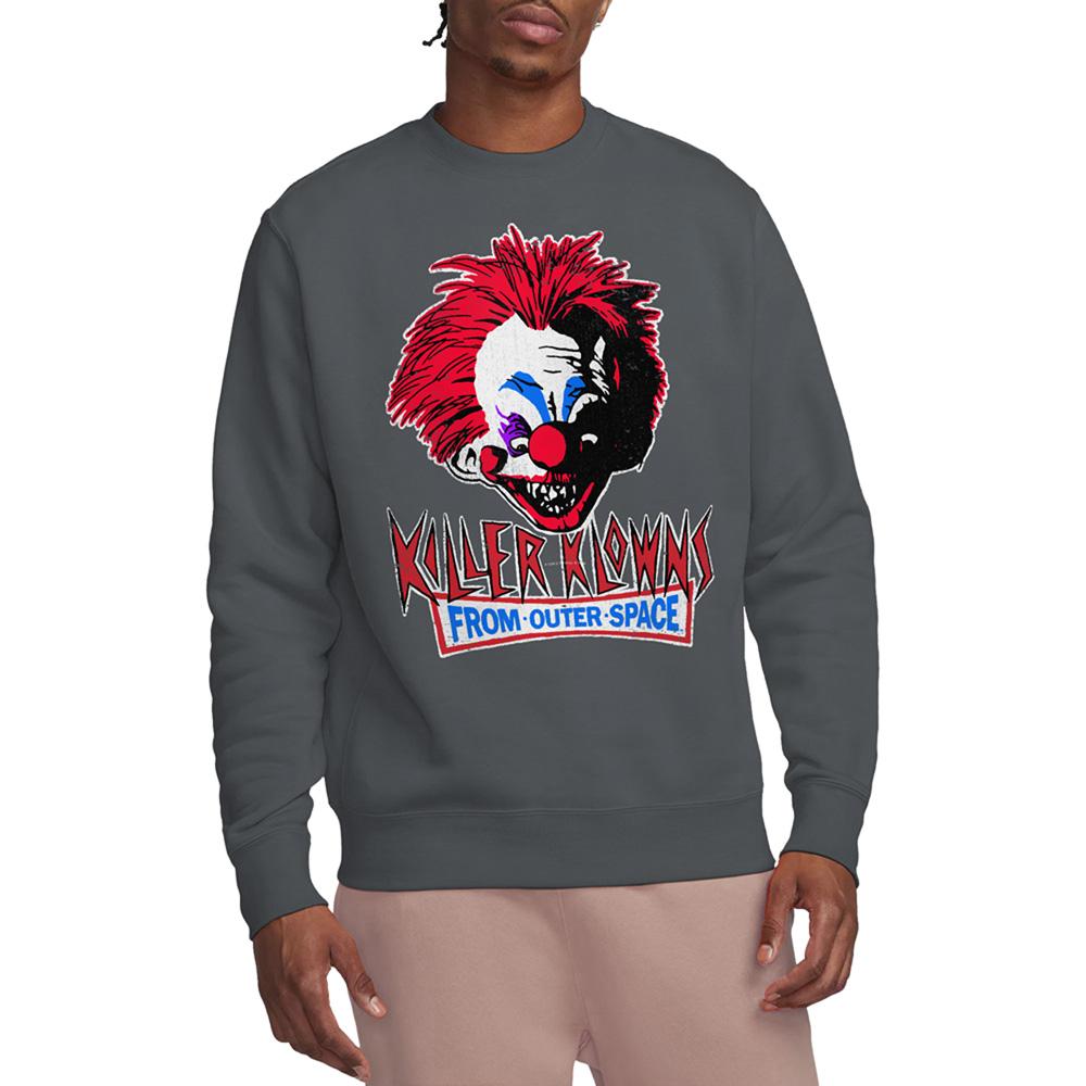Killer Klowns From Outer Space Unisex Adult Rough Clown Sweatshirt