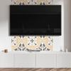 Naklejany Panel Pcv Z Motywem Idealny Do Przedpokoju 120X60 Cm Wzór Roślinny Na Tle