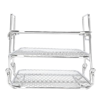 3 Layer Fryer Rack 304 Stainless Steel Dehydrator Rack Multi Layer Grill Rack Dishwasher Safe Detachable Fryer Accessories