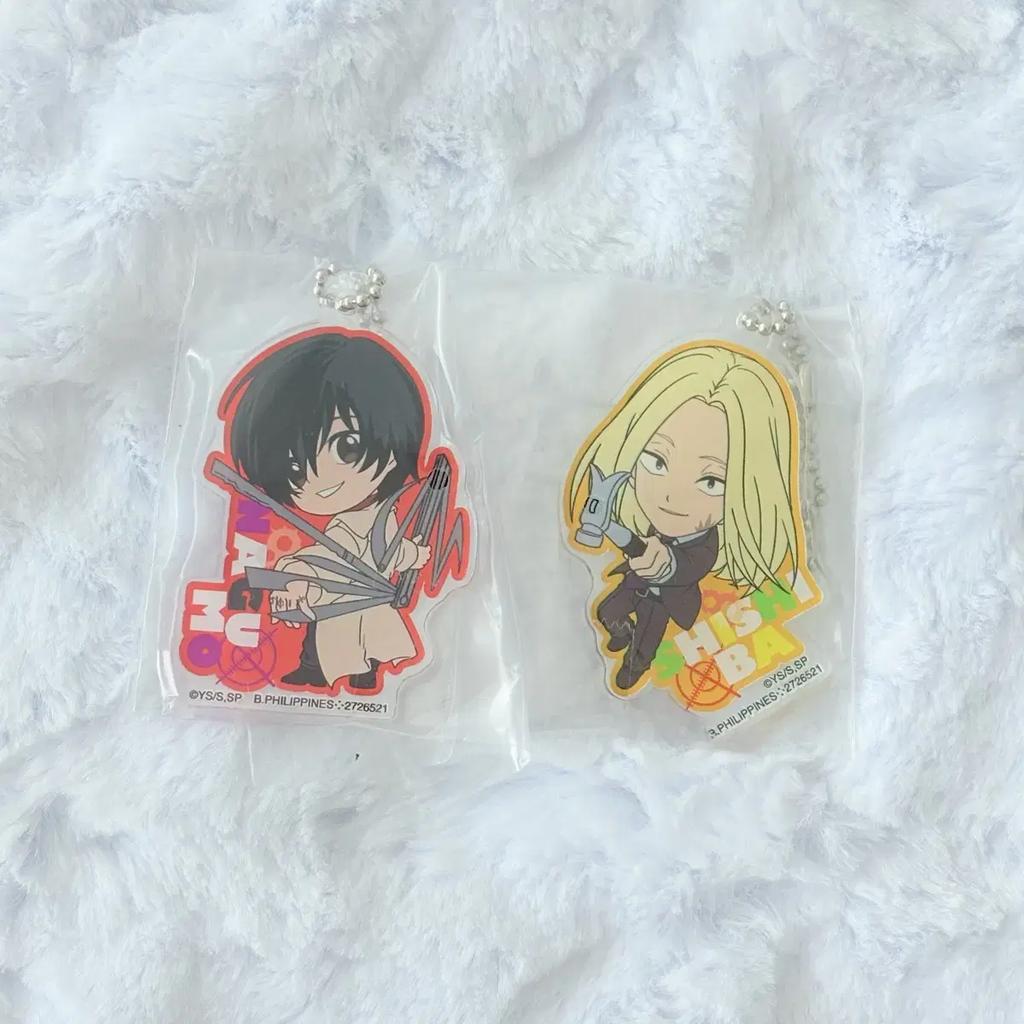 Sakamoto Days Nagumo Shishiba Gacha Acrylic Keyring