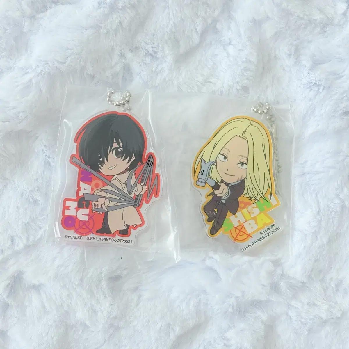 

Акриловый брелок Sakamoto Days Nagumo Shishiba Gacha