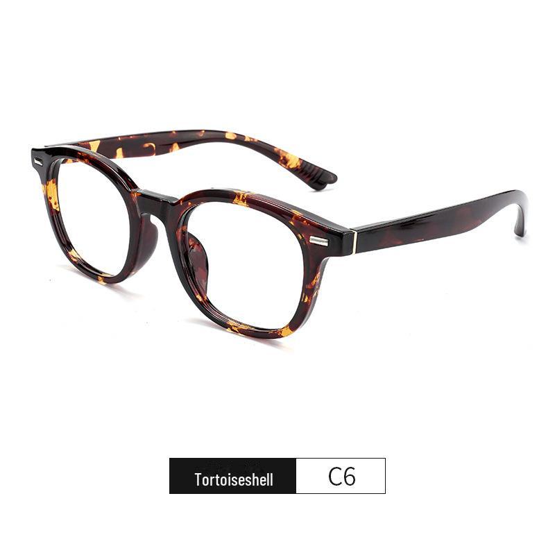 

Круглые оптические очки TR90 в стиле ретро ручной работы со встроенными носоупорами для близорукости