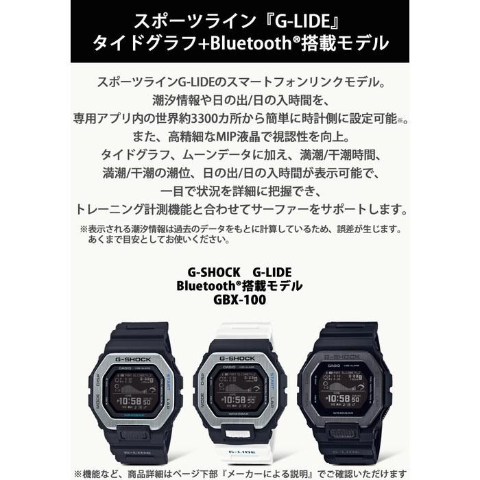 [Casio] G-Shock GBX-100-1JF Men's Watch, Black