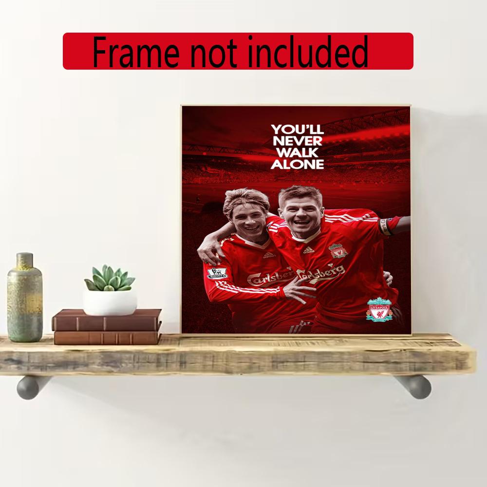 Liverpool 5D Diy Diamond Painting Round Diamond Mosaic Suitable For Beginners Diamond Painting Rhinestones Gift Frameless