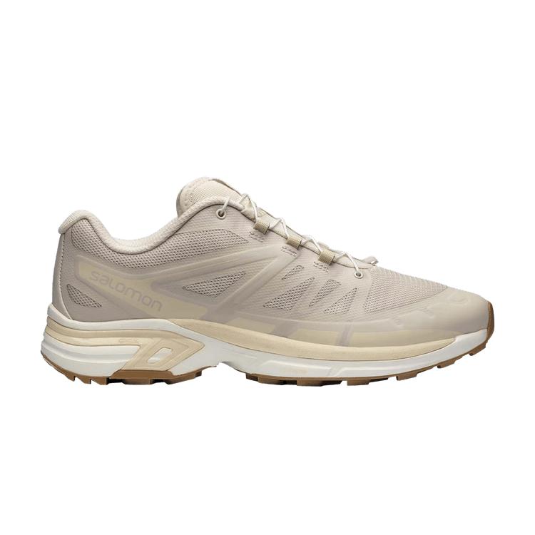 Salomon XT-Wings 2 Bleached Sand Men Sneakers Brown Rainy-Day Vanilla-Ice L41709200 43⅓