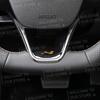 3D Metal Racing Flag Car Steering Wheel Badge Sticker Styling Interior Dekoration For Mill Alhambra Ibiza Leon Cupra Ateca Arosa