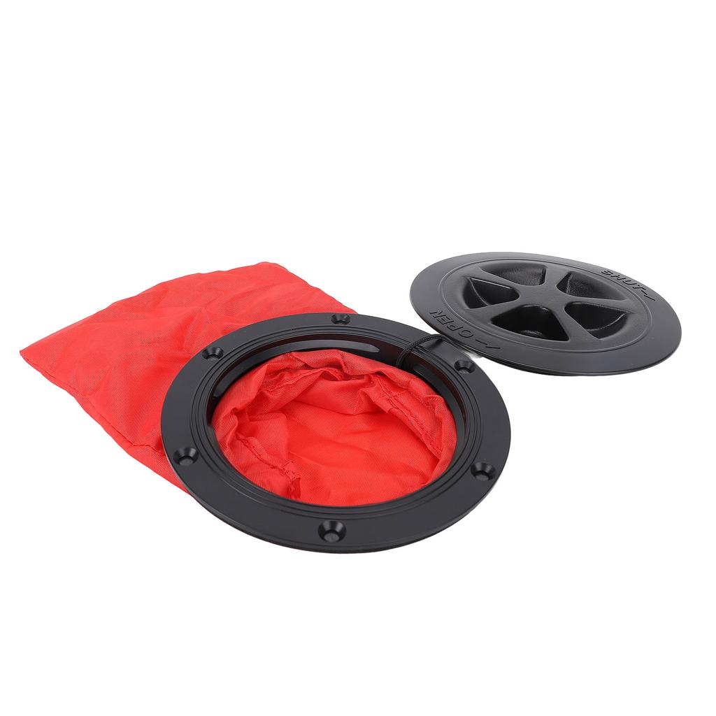 6 Inch Boat Deck Access Cover Buit In Tool Bag Sturdy Round Inspection Hatch Deck Plate for Yacht RV