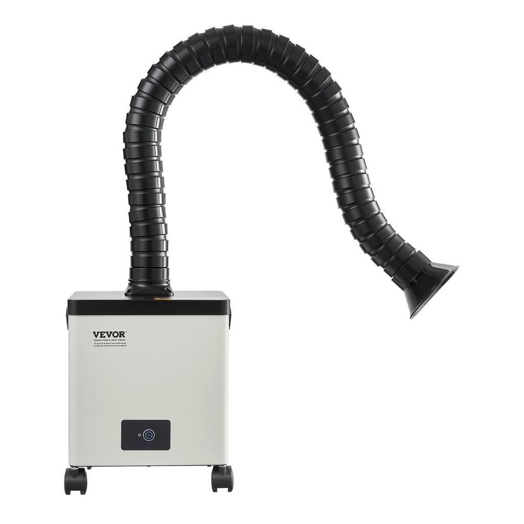 Solder Fume Extractor 85W Brushless Smoke Absorber with 3-Stage Filters