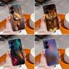 Huawei Y6 P40 Enjoy 70x 80 Y5 P50 Y8p için Popüler Ayı Desenli Yumuşak Şeffaf TPU Yüksek Kaliteli Parmak İzi Önleyici Kılıf Huawei Kılıfları için