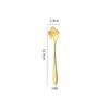 Stainless Steel Long Handle Cherry Blossom Coffee & Dessert Spoon
