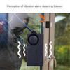 Remote Control Vibration Alarm Wireless Vibration Alarm Adjustable Sensitivity Loud Alarm for Electric Vehicle Battery