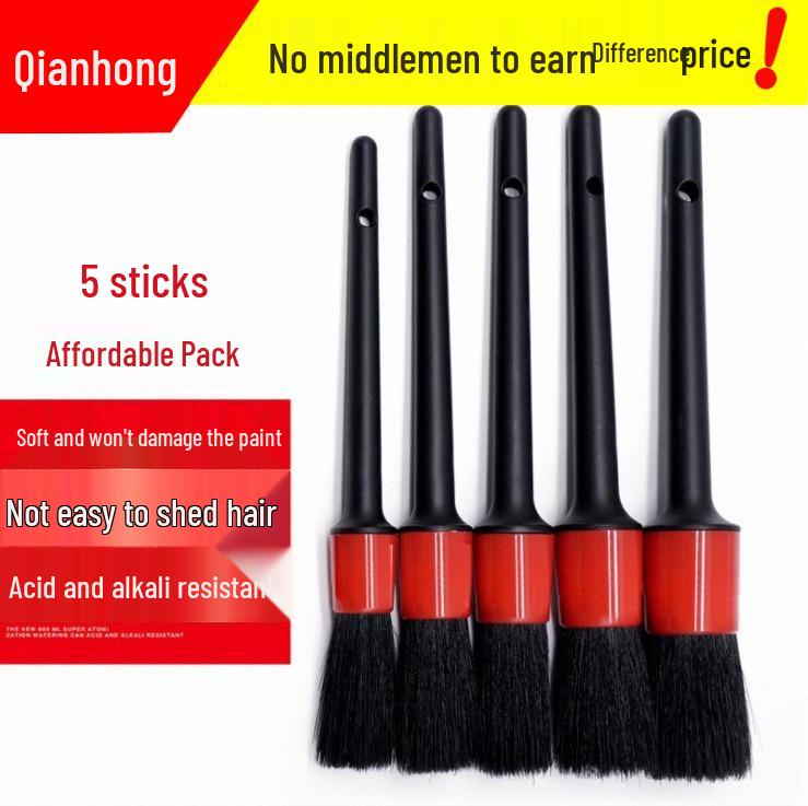 

Настраиваемая щетка для мытья автомобиля с мягкой щетиной для внутренних щелей и воздуховодов OPP Packaging