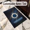 Crystal Velvet Rug Club Brugge FC Print Custom Name Text Floor Mat Home Decor