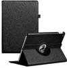 10.2 Inch iPad Case for 2021 2020 2019 Models  with 360 ° Rotating Bracket  Supports Sleep Wake Black