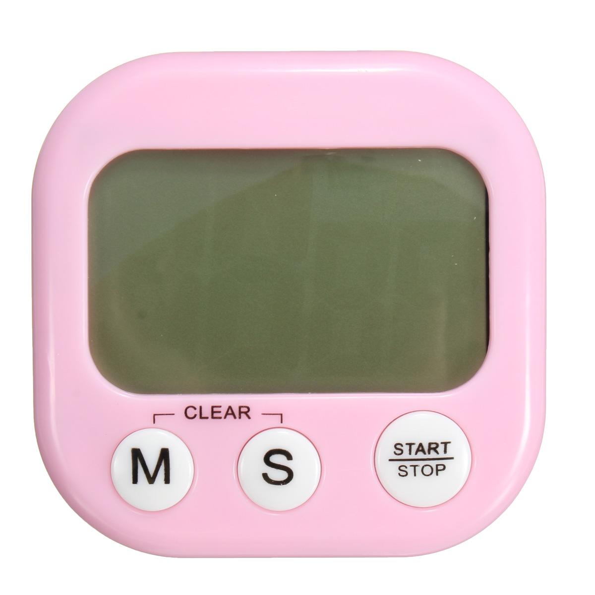 

Цифровой экран, кухонный таймер, большой дисплей, цифровой квадратный таймер для приготовления пищи, обратный отсчет, будильник, секундомер для сна, часы