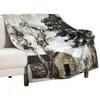 Corncrib Two Trees Throw Blanket Lightweight Warm Blanket for Travel Camping