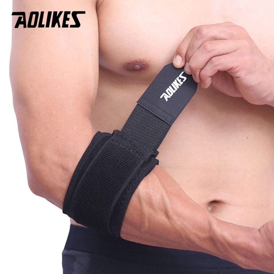 Aolikes Tennis Elbow Brace Pain Relief Support For Tennis Golfers Elbow Tendonitis Strap For Men