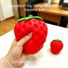 Soft Texture Slow Rebound Toy Strawberry Fruit Squeeze Toy Cute Novelty Squeeze Toy  Children's Toy