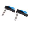 2 Pcs Bench Dog Clamp 20mm Dog Hole Quick Release Hold Down Clamp for Woodworking Table