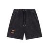 X MARVEL Graphic Shorts 'Washed Black' Men's AKSSB11-1