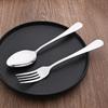 1/4Set Silver Food Portable Dinnerware Cutlery Stainless Steel Fkatware Fork Knife Spoon Dinner Set Silverware Tableware Set