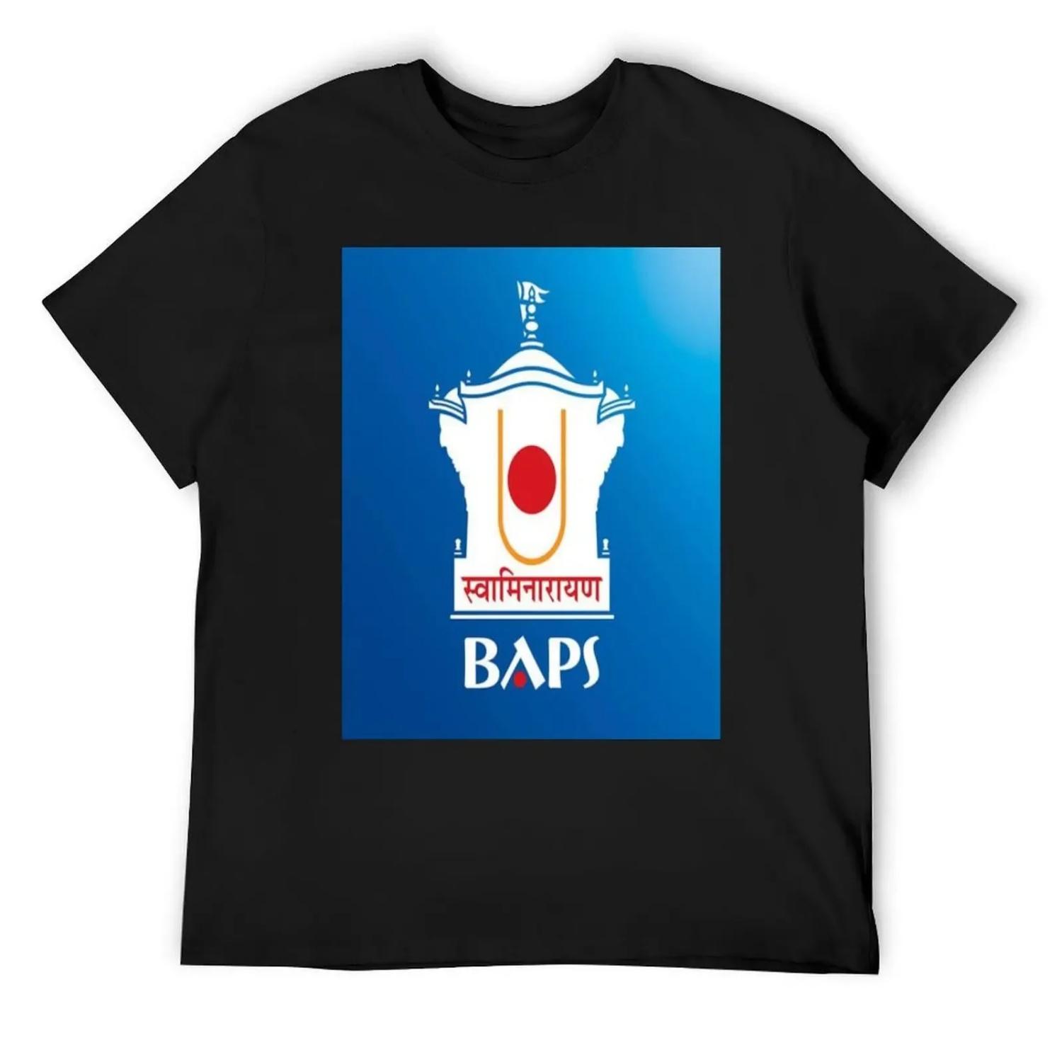 

His holiness bhagvan shree swaminarayan T-Shirt funny costumes oversized t shirt blue archive graphics t shirts for men pack XXXXXL чорний