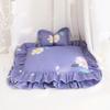 Katzenbett Kleines Hundebett, süßes Prinzessinnen-Haustierbett TIE Spitzen-Katzenhundebett mit Kissen und abnehmbarem waschbarem Bezug, für Katzen und Hunde