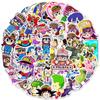 50 Cartoon Cute Alare Notebook Skateboard Trunk Water Cup Doodle Decorative Stickers