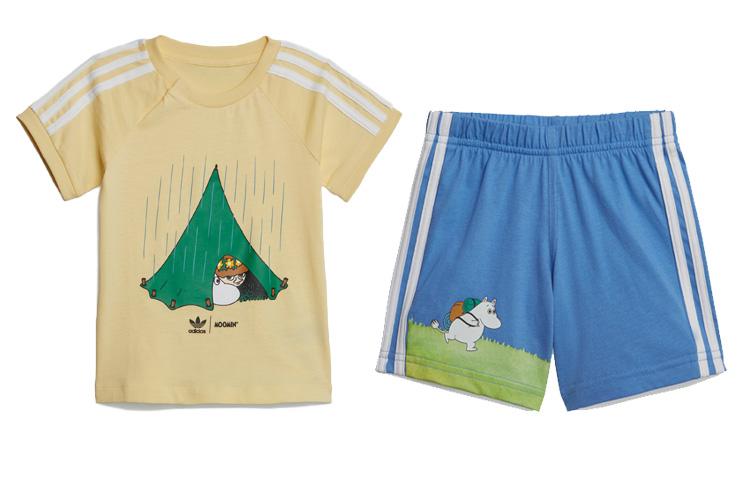 Adidas Originals Casual Sportswear MOOMIN Children Aged 3 7 Years Old IC5615 104