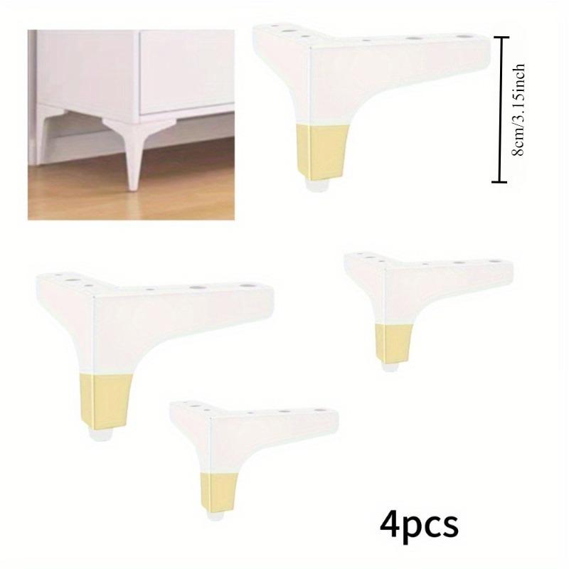 4 Stück 13cm Moderne Metall-Kaffeetischbeine, Robuste Möbel-Sofa-Beine für Bett, Stuhl, Schreibtisch, Kommode, Badezimmerschrank