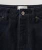 Seteo (W) Maradi Denim Midi Skirt Indigo Blue