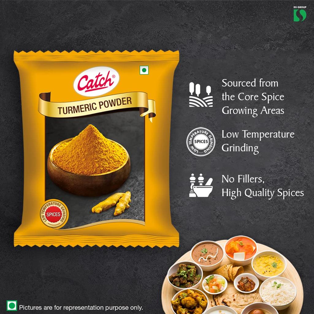 Catch Turmeric Powder 200g | Pure High Curcumin Haldi with Rich Aroma and Color | Premium Quality Spice for Cooking