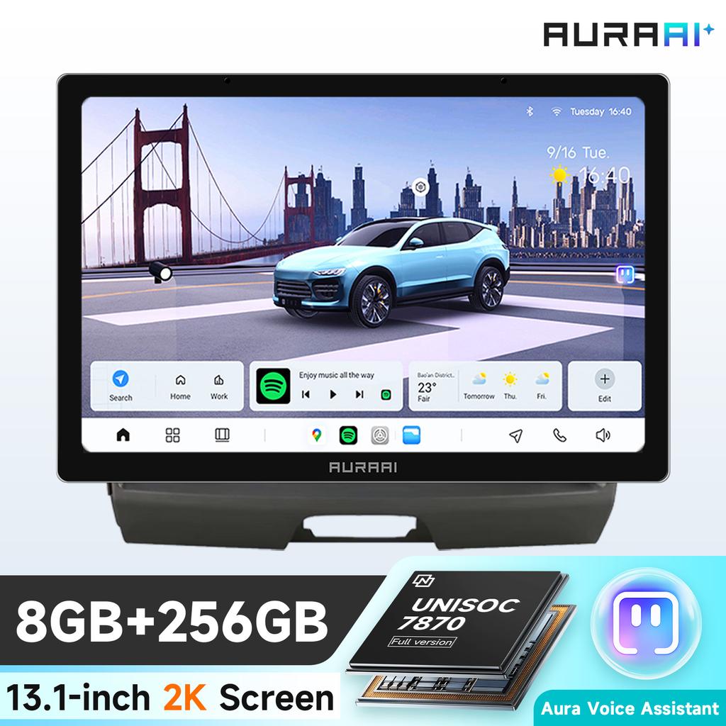Auraai Car Intelligent Multimedia for Kla Sportage 2010 - 2016 Car Radio Gps Navi Carplay 4g Wifi Rds Dsp Unisoc 7870 Adas 2Din
