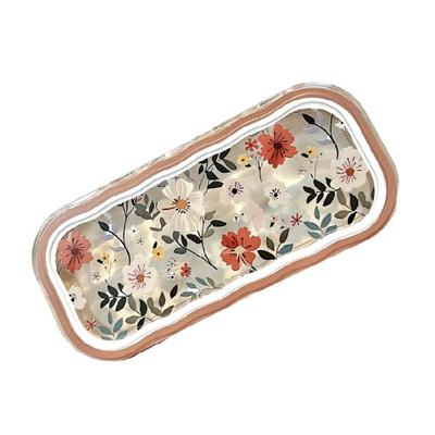 Elegant Sunglass Case Pouch Pink Bows for Girls Lightweight Sunglasses Organizers Protective Bag Storage