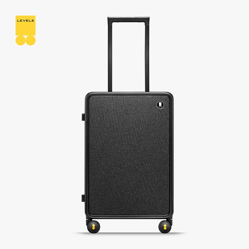 LEVEL8 Urban Pulse 20-inch PC & Fabric Spliced Luggage